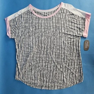 Women's Secret Treasures Sleepwear Loungewear Top ~ Short Sleeve ~ Soft & Cozy - Picture 1 of 4