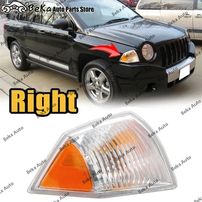 Right For Jeep Compass 2007 2008-2010 Corner Light Front Signal Indicator Lamp - Image 1 of 4