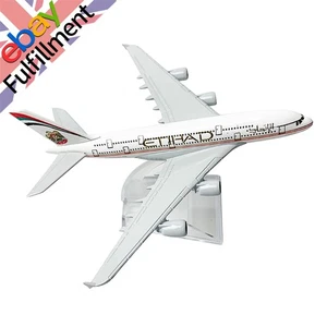 1/400 15.5cm A380 Etihad Airways Airplane Model Alloy Diecast Display Home Bar a - Picture 1 of 13