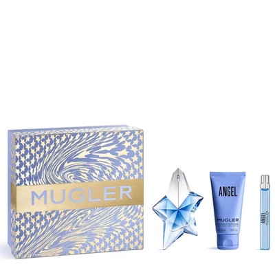 Thierry Mugler Angel Gift Set 50ml EDP-S, 10ml EDP-S e 50ml Loção Corporal Perfumada - Imagem 1 de 2