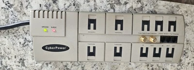 Cyberpower Powerstrip Surge Supressor, Model: 1080 - Image 1 of 4