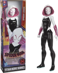 SPIDERMAN SPIDER GWEN Figura Action 30cm TITAN HERO HASBRO F5704 Uomo Ragno - Foto 1 di 4