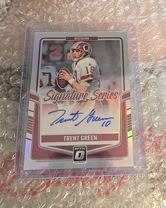 2024 Donruss Optic Signature Series Trent Green autograph auto REDSKINS - Picture 1 of 2