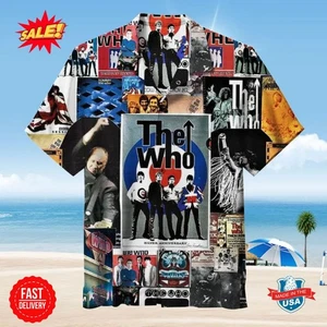 The Who | Unisex Hawaiian Shirt S-5XL CM2 - Picture 1 of 2