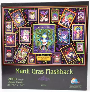 Karneval Rückblende 2000 Teile Puzzle Kunst von Andrea Mistretta - Bild 1 von 5