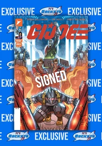 G.I. Joe #1 Imagen 2024 Firmada Jamie Sullivan TC's Rockets Variante Exclusiva - Imagen 1 de 3