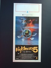 Locandina Originale - NIGHTMARE 5 IL MITO - 1990 - ROBERT ENGLUND - Horror -CULT