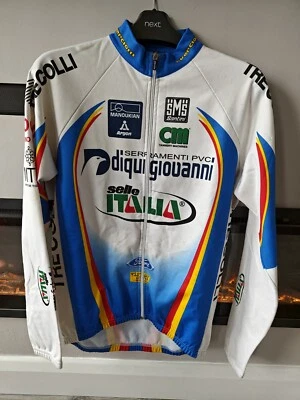 Cycling jersey, Diquigiovanni/Selle Italia, Santini, Size XXL, UK L equivalent  - Image 1 of 3