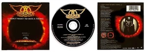 AEROSMITH *VG* "DONT WANNA MISS THING"  1998 US  3-TRACK CD SINGLE -CRDBD SLEEVE - Picture 1 of 1