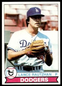 1979 Topps Lance Rautzhan Los Angeles Dodgers #373