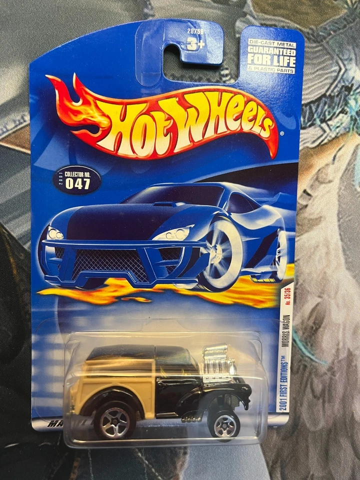 Hot Wheels - 2001 First Editions "Morris Wagon " NIP #047 G4 - Image 1 of 1