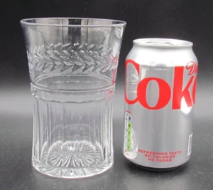 STUART CRYSTAL ARUNDEL PATTERN 5⅛" 13.2CM LARGE FLARED BEER ? TUMBLERS (11205) - Picture 1 of 2
