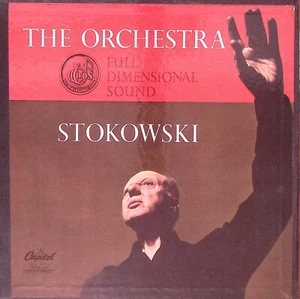 STOKOWSKI THE ORCHESTRA FULL DIMENSIONAL SOUND CAPITOL VINYL 1-LP BOX SET B1547 - Picture 1 of 6