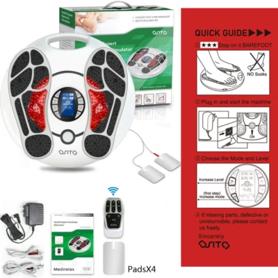 EMS Foot Massager For Neuropathy Promotes Blood Circulation To Relieve Foot Pain - Image 1 of 4