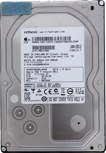 Apple Certified 2TB MARKA 655-1697A Hitachi Ultrastar H320006454S 0F15134 MKC5A0 - Picture 1 of 1