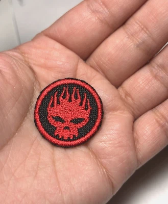 The Offspring *MINI*Patch | Manic Subsidal Skull American Punk Rock Band Logo - Image 1 of 3
