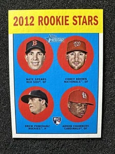 2012 ROOKIE STARS #321 2012 Topps Heritage Baseball QTY - Picture 1 of 2
