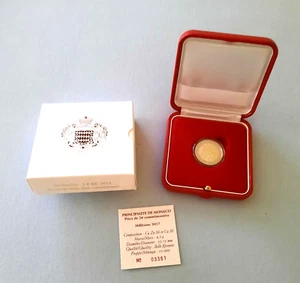 2 Euro Gedenkmünze Monaco 2017- 200 Jahre Fürstl. Karabinierskompanie, PP, kpl. - Bild 1 von 2