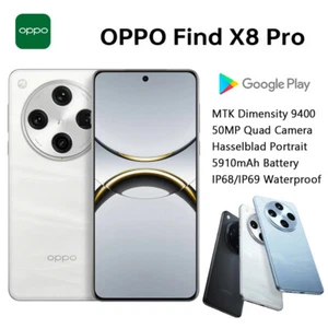 Original OPPO Find X8 Pro 5G Phone Dimensity 9400 IP69 5910mAh 50MP Quad Camera - Picture 1 of 19