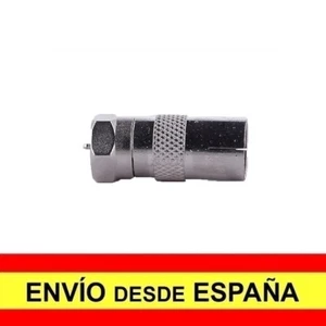 Conector Roscado Tipo F Macho Conector Hembra IEC Antena Digital Clavija a4108 - Imagen 1 de 6
