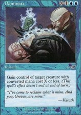 MTG magic cards 2x x2 Light Play, English Dominate Nemesis