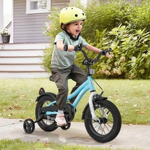 Kids Bike for 3-4 Years Old Boys & Girls w/Adjustable Seat Handbrake Reflectors - Picture 1 of 7