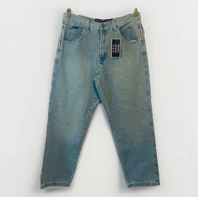 Vintage Y2k Moda Jeans Baggy 38 x 34 Skater Grunge Wide Leg High Rise - Image 1 of 4