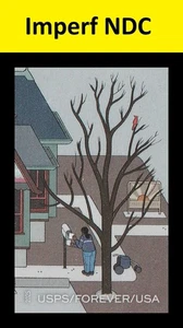 US 6023am 250 Years of Delivering winter tree imperf NDC single MNH 2025 - Picture 1 of 1