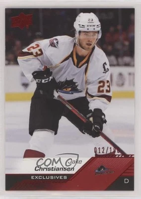 2022-23 Upper Deck AHL Exclusives /100 Jake Christiansen #95 Rookie RC - Image 1 of 2