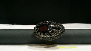 Anillo ajustable negro - Imagen 1 de 4