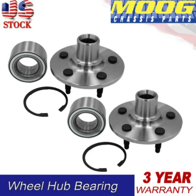 2 MOOG 后轮轮毂轴承适用于 2003 - 2005 年福特探险者林肯飞行员 5Lugs — 第 1/4 张图片