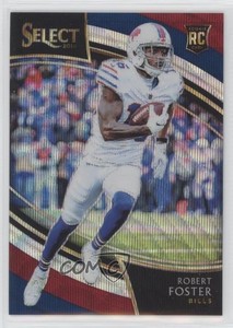 2018 Panini Select Field Level Tri-Color Prizm /99 Robert Foster #286 Rookie RC