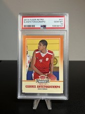 2013-14 Fleer Retro - #47 Giannis Antetokounmpo (RC) PSA 10