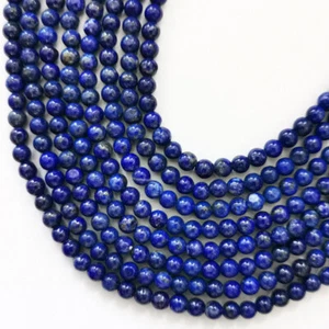 B4-06 - 3,5 MM LAPISLAZULI KUGELN STRANG - Bild 1 von 1