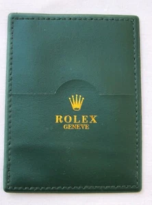 Vintage ROLEX GENEVE SUISSE Watch WARRANTY CARD HOLDER Wallet - Picture 1 of 6