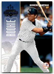 2003 Donruss Champions-ROOKIE Hideki Matsui Rookie New York Yankees #301 - Picture 1 of 2
