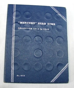 1916-1945 SILVER MERCURY DIMES PARTIAL COIN SET 75 DIFFERENT COINS *MISSING 2* - Picture 1 of 9