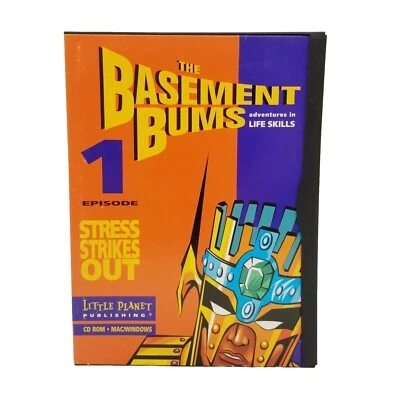 The Basement Bums Episode 1 Life Therapy Skills Educational CD Rom Mac Windows - Image 1 of 4