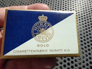 Alte leere Zigarettenschachtel - 10 Muratti Forever Gold - Cigarettes Package - Bild 1 von 7