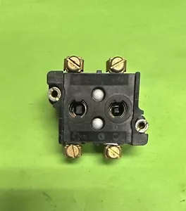 Cutler-Hammer 10250T1 1 Schließer-1 Öffner Kontaktblock Schwerlast AC 600V STANDARD 250V - Bild 1 von 6