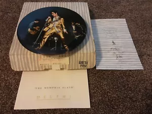 NEW. Elvis Presley Collectible Plate. The Memphis Flash. See Description - Picture 1 of 5