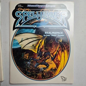 Advanced Dungeons & Dragons 2E 2nd Spelljammer Realmspace TSR 9312 SJR2 sellado - Imagen 1 de 5