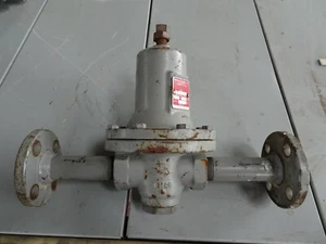 Fisher 95H Pressure Regulator Valve 25-75 PSI , 1”, 150C, 265DEG, flanged - Picture 1 of 8