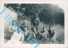 WW2 Photo Men Of Tunbridge Wells Camouflage School Rick charlie Bob Morris