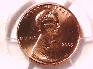 2003 P Lincoln Memorial Cent PCGS MS 68 RD 38246950 - Picture 1 of 3