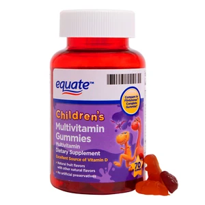 Equate MCLANE500440776 Children's Multivitamin Gummies 0.326 lb 70 Count - Picture 1 of 3