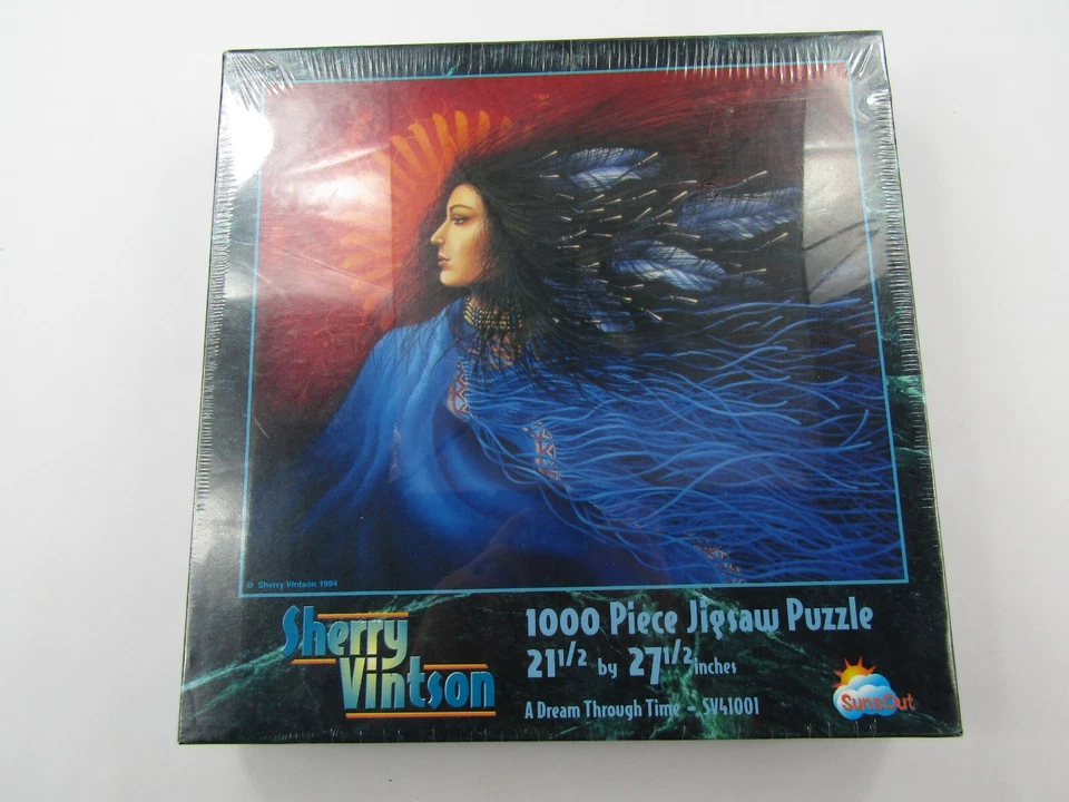 Rompecabezas de 1000 piezas Sherry Vinston 1994 de colección Un sueño a través del tiempo sellado nuevo Foto 1 de 4