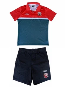 Illawarra Steelers NRL Rugby League Football Classic Polo Shirt + Shorts - XL - Picture 1 of 18
