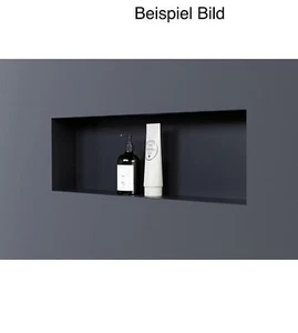 Amber® wall niche stainless steel NT206010X Black - Picture 1 of 8