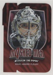 2011-12 ITG Between the Pipes Men 4 Ruby Die-Cut Marc-Andre Fleury #MM-17